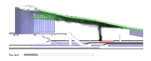 La simulación de incendios para el diseño de SCTEH en la estación de AVE de La Rioja 