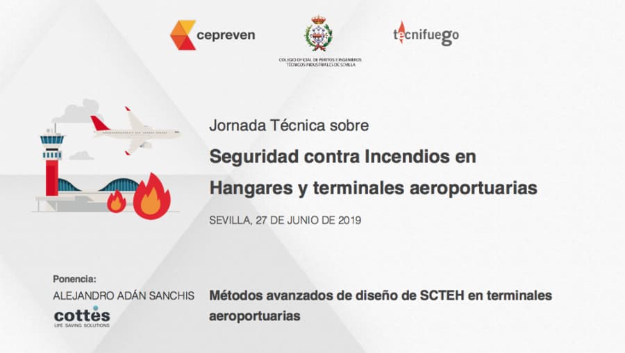 Seguridad contra incendios en hangares y aeropuertos