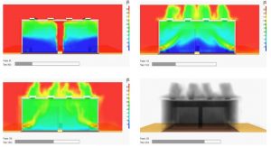 Simulación de incendios en cámaras frigoríficas con sistemas de inertización