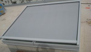 Cottés soluciones específicas - Aireadores de compuerta de vidrio equipados con soluciones para la protección solar