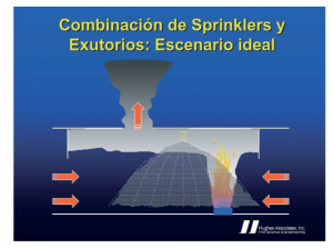 Controversias sobre el uso combinado de ambas instalaciones: Sprinklers y Exutorios