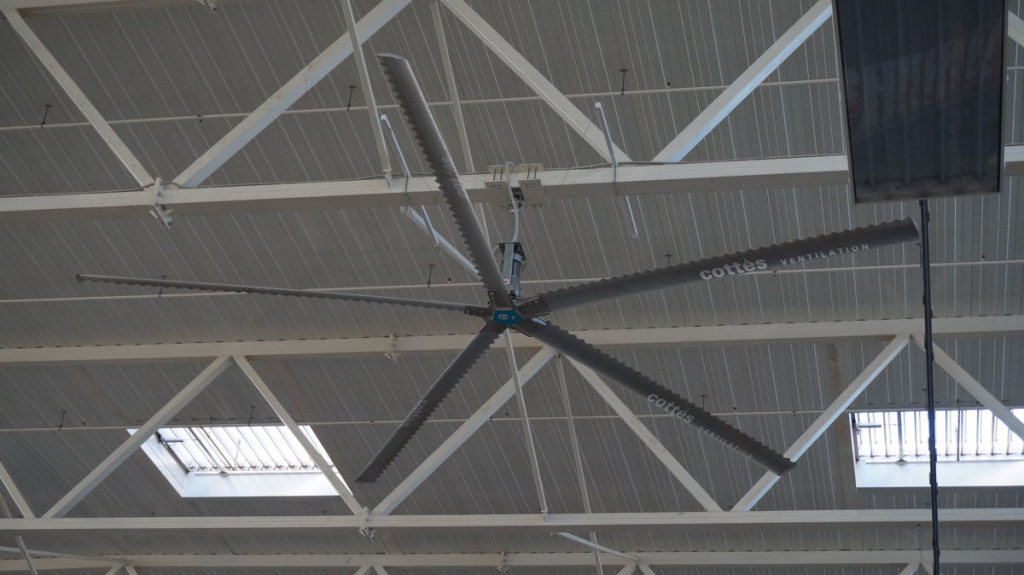 Impacto de los ventiladores HVLS en el diseño de los sistemas de rociadores en almacenamientos