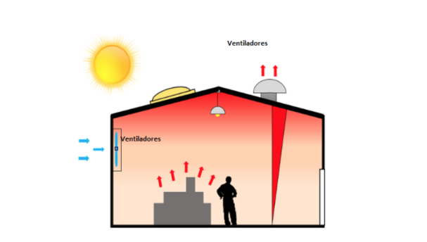 controlador Alaska limpiar Ventilación natural en naves industriales: tipos y normativa | Cottés Group