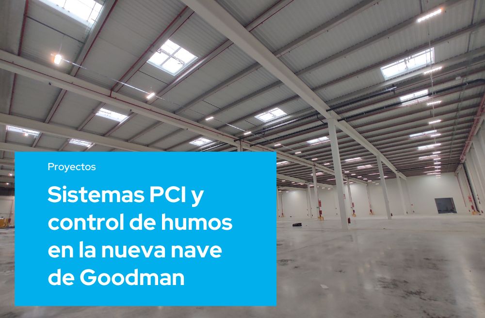 Cottés participa en la protección de la nueva nave de Goodman en Tarragona