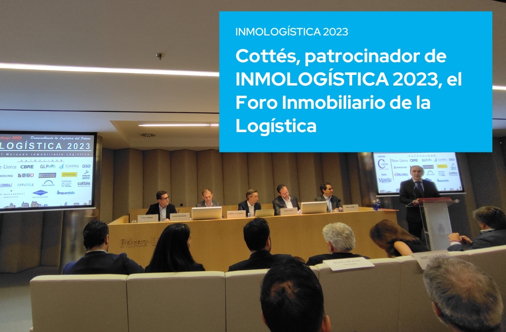 Cottés patrocinador de Inmologística 2023