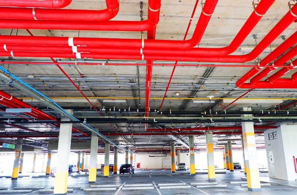 Protección contra incendios en aparcamientos