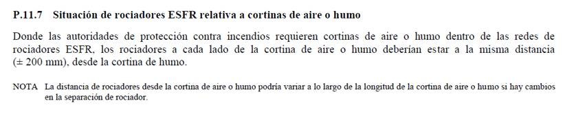 1 ROCIADORES DE ALMACENAMIENTO Y CORTINAS DE HUMO